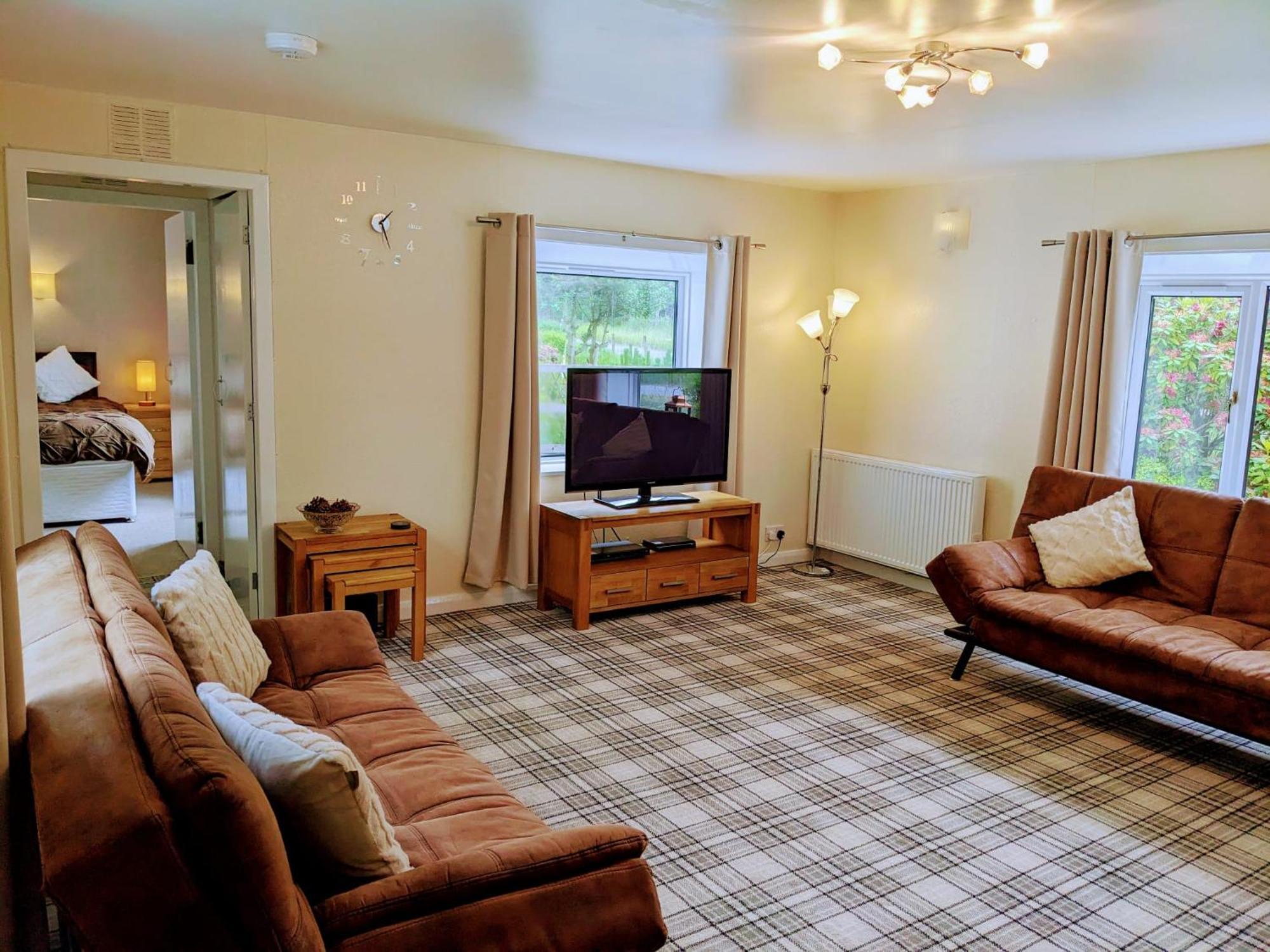 Studio Cottage Tummel Bridge Extérieur photo
