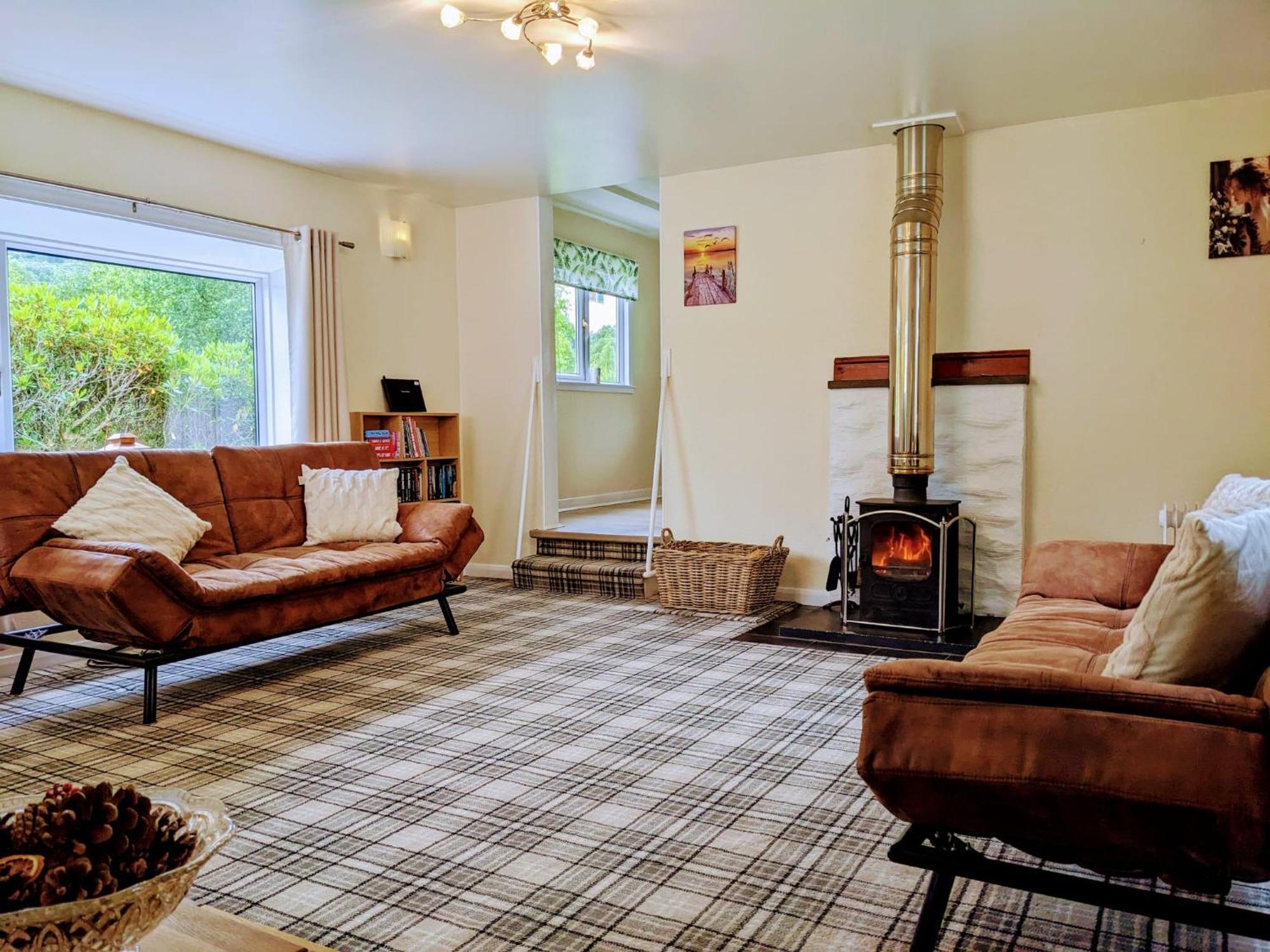 Studio Cottage Tummel Bridge Extérieur photo