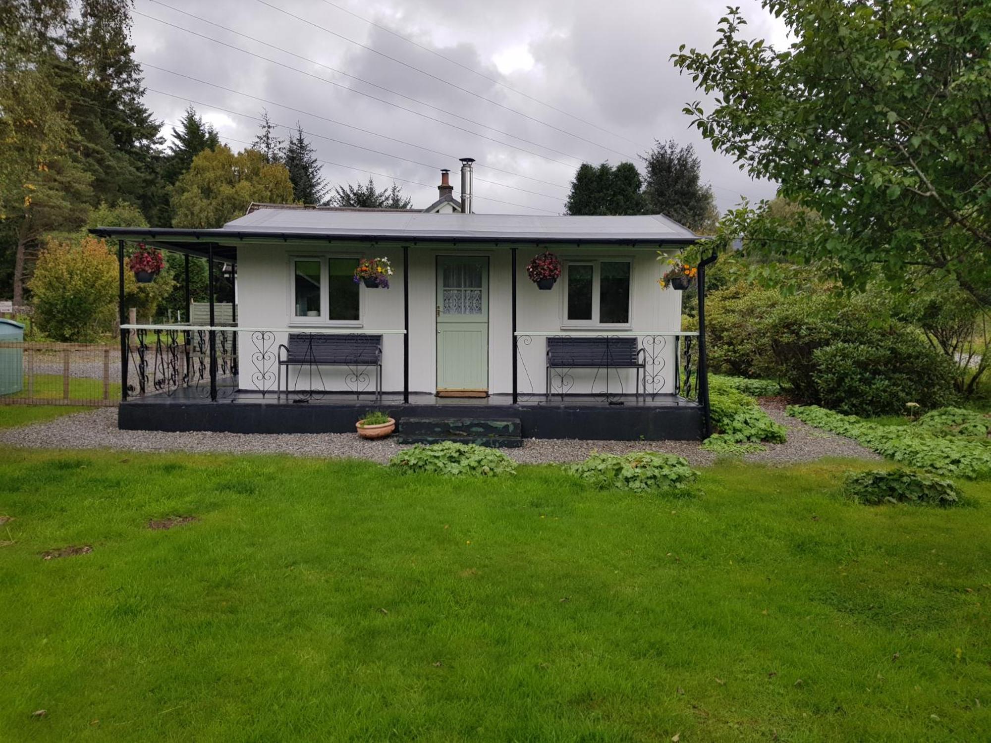 Studio Cottage Tummel Bridge Extérieur photo